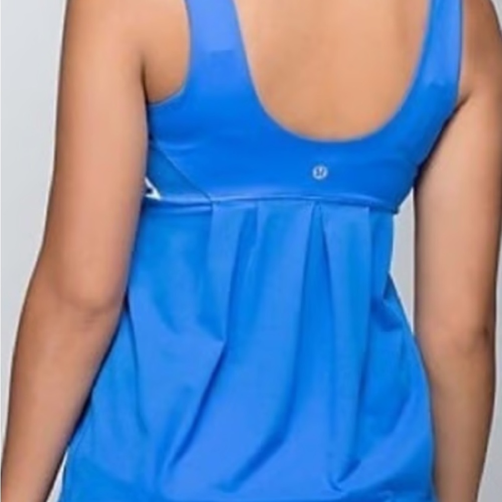 Lululemon Athletica Vibrant Blue Tank Top